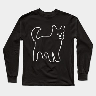 Dog artwork Long Sleeve T-Shirt